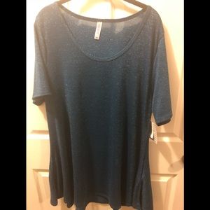 Sparkly lularoe perfect tee! NWT